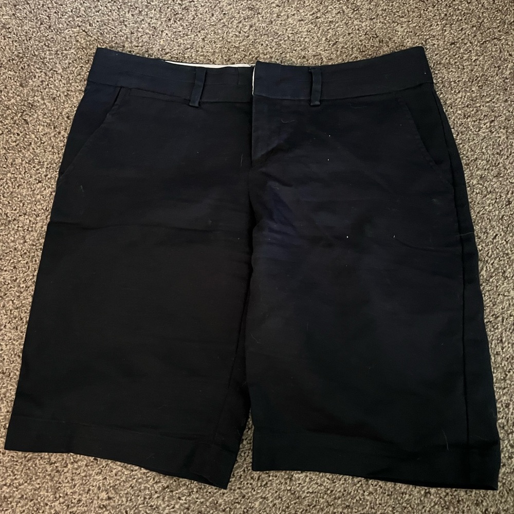 Navy Banana Republic Bermuda